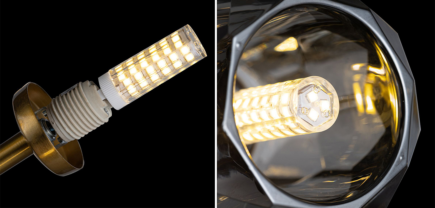 Люстра RH Boule De Cristal smoky 18 Люстра RH Boule De Cristal smoky 18 - Loft-Concept в Орле