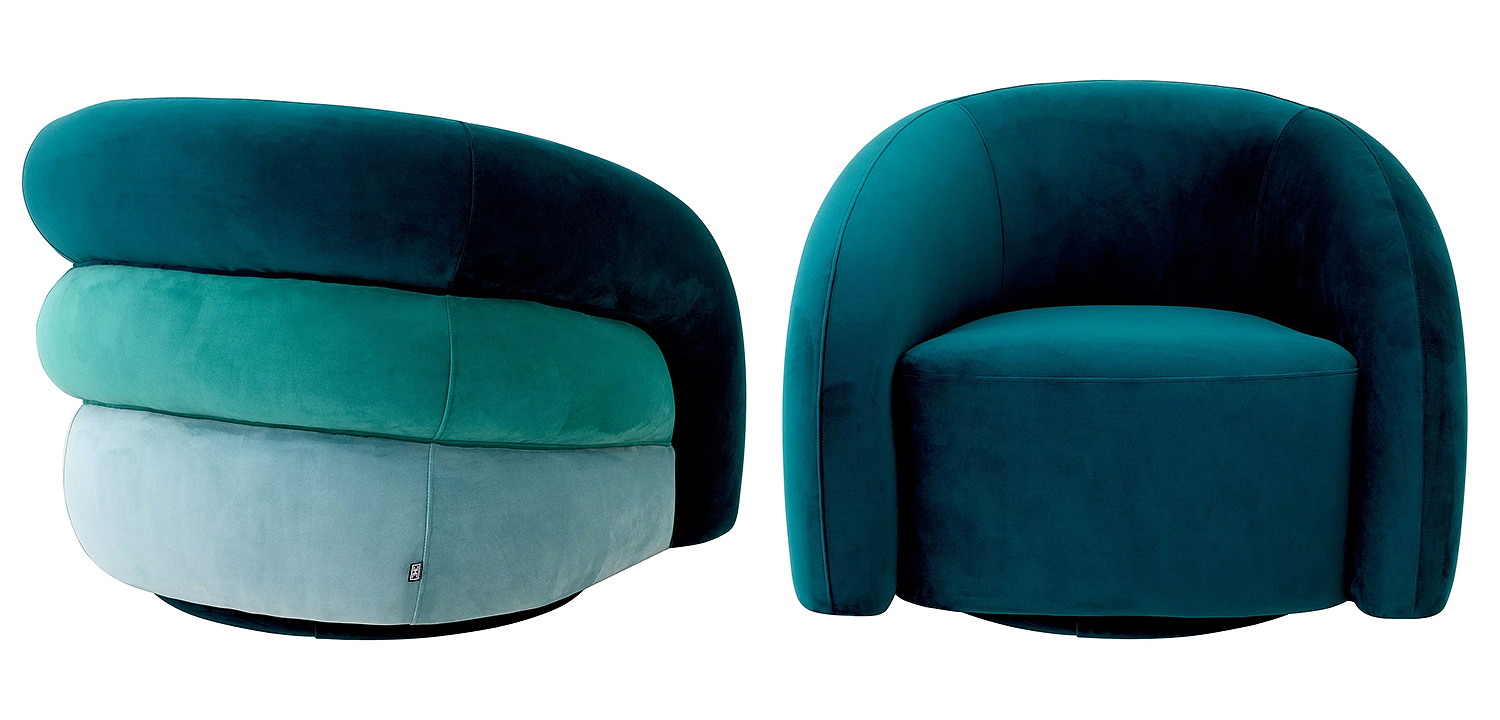 Кресло Eichholtz Chair Novelle Sea Green Кресло Eichholtz Chair Novelle Sea Green - Loft-Concept в Орле