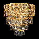 Бра с каскадом из прозрачного хрусталя Constant Sparks варинант исполнения - 4 | Loft Concept в Орле