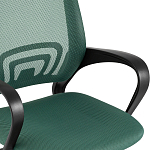 Офисное кресло с основанием из черного пластика Desk chairs Green варинант исполнения - 6 | Loft Concept в Орле