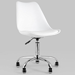 Офисный стул на металлическом основании EGGERY White варинант исполнения - 2 | Loft Concept в Орле