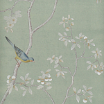 Обои ручная роспись Badminton Mercury Grey варинант исполнения - 1 | Loft Concept в Орле