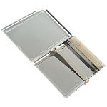 Портсигар с газовой зажигалкой из натурального камня Амазонит Stone Cigarettes Cases варинант исполнения - 3 | Loft Concept в Орле