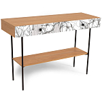 Консоль с принтом на ящиках Elise Console Table варинант исполнения - 10 | Loft Concept в Орле