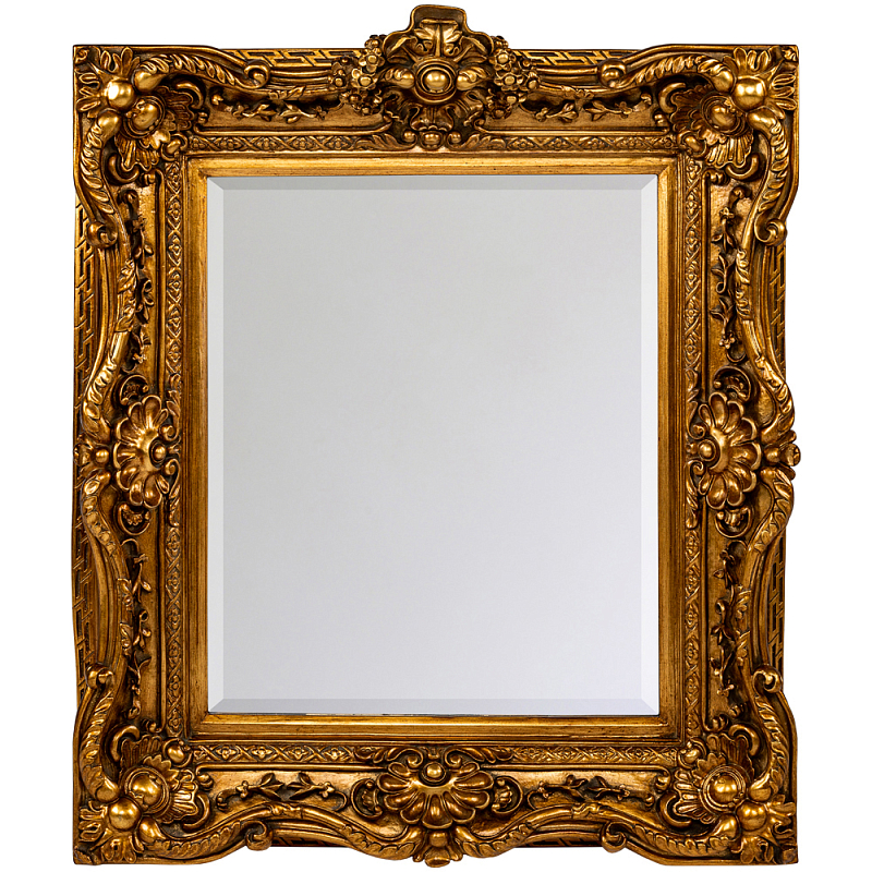 Зеркало настенное золотое с резным орнаментом Classic Ornament Mirror Золотой Зеркало Зеркало настенное золотое с резным орнаментом Classic Ornament Mirror Золотой Зеркало в Орле | Loft Concept