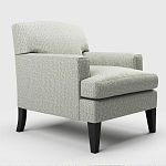 Мебельная ткань Шенилл голубой цвет 142 см T4-52 варинант исполнения - 6 | Loft Concept в Орле