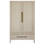 Шкаф платяной Primo с выдвижными ящиками шпон Черный дуб варинант исполнения - 1 | Loft Concept в Орле