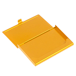 Визитница карманная металлическая с гравюрой Герба России в подарочной коробке Gold Metal Business Card Holders варинант исполнения - 2 | Loft Concept в Орле