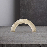 Прикроватная лампа из мрамора в форме дуги Rainbow Light варинант исполнения - 2 | Loft Concept в Орле