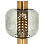 Настольная лампа со стеклянным плафоном Elario Metal Glass Table Lamp варинант исполнения - 2 | Loft Concept в Орле