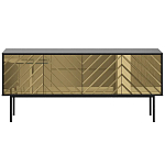 Длинная тумба с зеркальным декором Serena варинант исполнения - 10 | Loft Concept в Орле