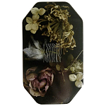 Шкатулка из эпоксидной смолы с цветами черная Epoxy Resin Box Black варинант исполнения - 1 | Loft Concept в Орле