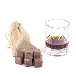 Камни для охлаждения виски из натурального камня креноид Natural Stone Cube варинант исполнения - 5 | Loft Concept в Орле