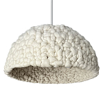 Вязаный подвесной светильник из шерсти Dome Wool Lamp  варинант исполнения - 6 | Loft Concept в Орле