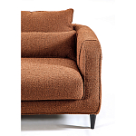 Диван в гостиную Portree Sofa Терракотовый букле варинант исполнения - 5 | Loft Concept в Орле