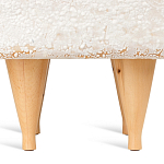 Керамический столик на деревянных ножках «Квадро» варинант исполнения - 6 | Loft Concept в Орле