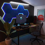 Гипсовая 3D панель с принтографией PM-52 варинант исполнения - 1 | Loft Concept в Орле