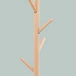 Напольная вешалка из массива бука Branches Hangers Light варинант исполнения - 3 | Loft Concept в Орле