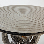 Столик с подстольем в виде обезьянки Bombay Nickel варинант исполнения - 3 | Loft Concept в Орле