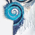 Текстильный Арт-объект ручной работы Galaxy варинант исполнения - 1 | Loft Concept в Орле