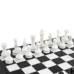 Шахматы классические с черной доской из натурального камня Мрамор Decorative Thematic Chess варинант исполнения - 2 | Loft Concept в Орле