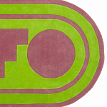 Дизайнерский ковер зеленый Poltronova Sofo Verosa Rug варинант исполнения - 7 | Loft Concept в Орле