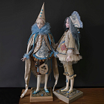 Авторская коллекционная интерьерная кукла Пьеро				 варинант исполнения - 2 | Loft Concept в Орле