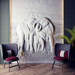 Барельеф ELEPHANTS варинант исполнения - 2 | Loft Concept в Орле