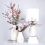 Настольная лампа керамическая бежевая Amazonia варинант исполнения - 2 | Loft Concept в Орле