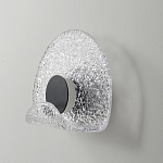 Бра из текстурированного прозрачного стекла с изогнутым краем Textured Glass  варинант исполнения - 5 | Loft Concept в Орле