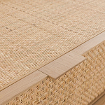 ТВ-тумба с плетеным декором Buckley Wicker TV Stand варинант исполнения - 5 | Loft Concept в Орле