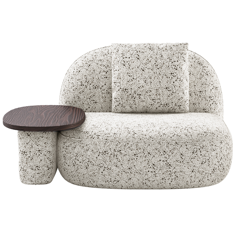 Кресло со столиком Orus  Молочный Орех в Орле | Loft Concept 