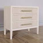 Тумба Primo  с тремя ящиками шпон Светлый дуб варинант исполнения - 3 | Loft Concept в Орле