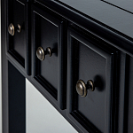 Черная тумба с выдвижным ящиком Monica варинант исполнения - 3 | Loft Concept в Орле