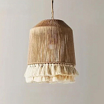 Люстра круглая плетеная с кисточками Small Solar Glow варинант исполнения - 2 | Loft Concept в Орле