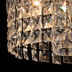 Потолочный светильник круглый с прозрачными подвесками Lunet варинант исполнения - 16 | Loft Concept в Орле