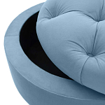 Круглый пуф на ножках Cheryl Pouf Light варинант исполнения - 2 | Loft Concept в Орле