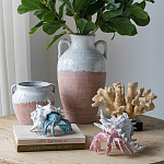 Статуэтка голубой рак с белой раковиной Marine Accessories варинант исполнения - 7 | Loft Concept в Орле