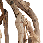 Люстра круглая в виде веток деревьев Natural Driftwood  варинант исполнения - 3 | Loft Concept в Орле