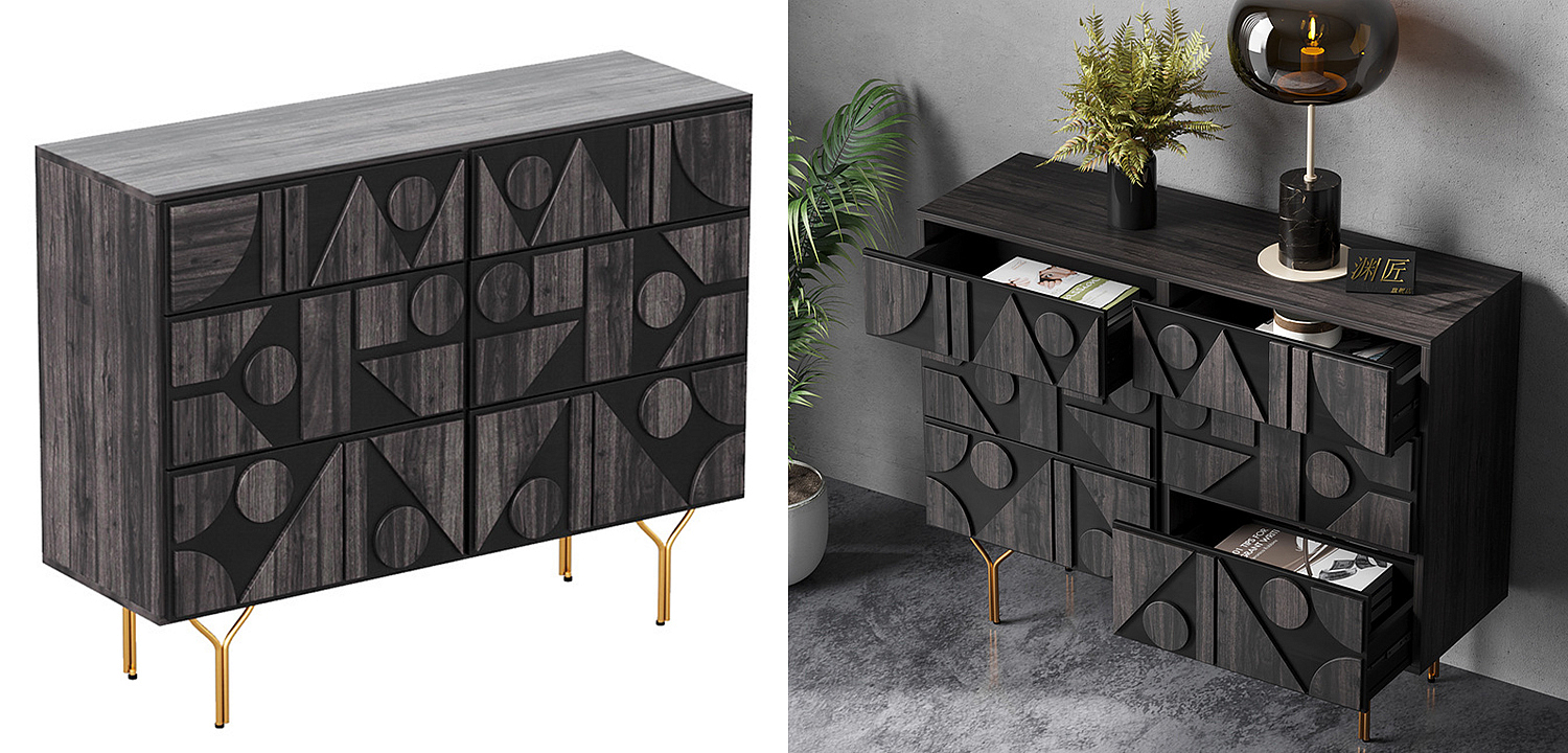 Комод Adnan Chest of Drawers Комод Adnan Chest of Drawers - Loft-Concept в Орле