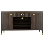 Комод-буфет Elsa Dreams Walnut с открытыми полками   варинант исполнения - 7 | Loft Concept в Орле