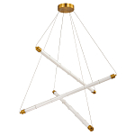 Светодиодная люстра Trumpet Tube Brass  варинант исполнения - 2 | Loft Concept в Орле