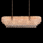 Люстра овальная с каскадом из прозрачного хрусталя Constant Sparks варинант исполнения - 1 | Loft Concept в Орле