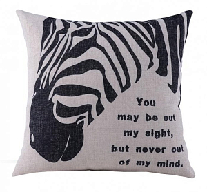 Подушка Зебра