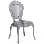 Прозрачный стул серый LOUIS GHOST CHAIR Grey варинант исполнения - 1 | Loft Concept в Орле