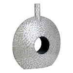 Ваза c инкрустацией Flower Grey варинант исполнения - 2 | Loft Concept в Орле