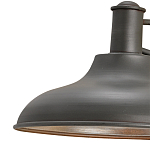 Бра настенное с куполообразным плафоном на регулируемом кронштейне Gray Horizon  варинант исполнения - 1 | Loft Concept в Орле