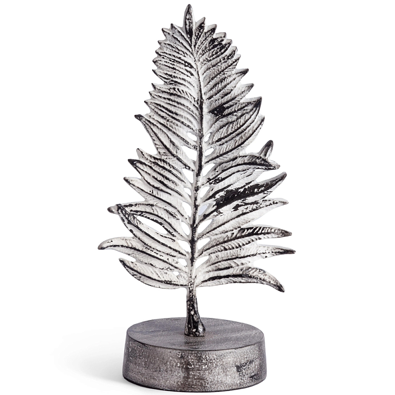 Статуэтка Metal Flowers античная платина Белое золото винтаж Статуэтка Metal Flowers античная платина Белое золото винтаж в Орле | Loft Concept
