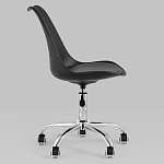 Офисный стул на металлическом основании EGGERY Black варинант исполнения - 2 | Loft Concept в Орле