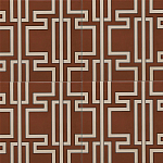 Дизайнерская плитка с узором Лабиринт варинант исполнения - 1 | Loft Concept в Орле